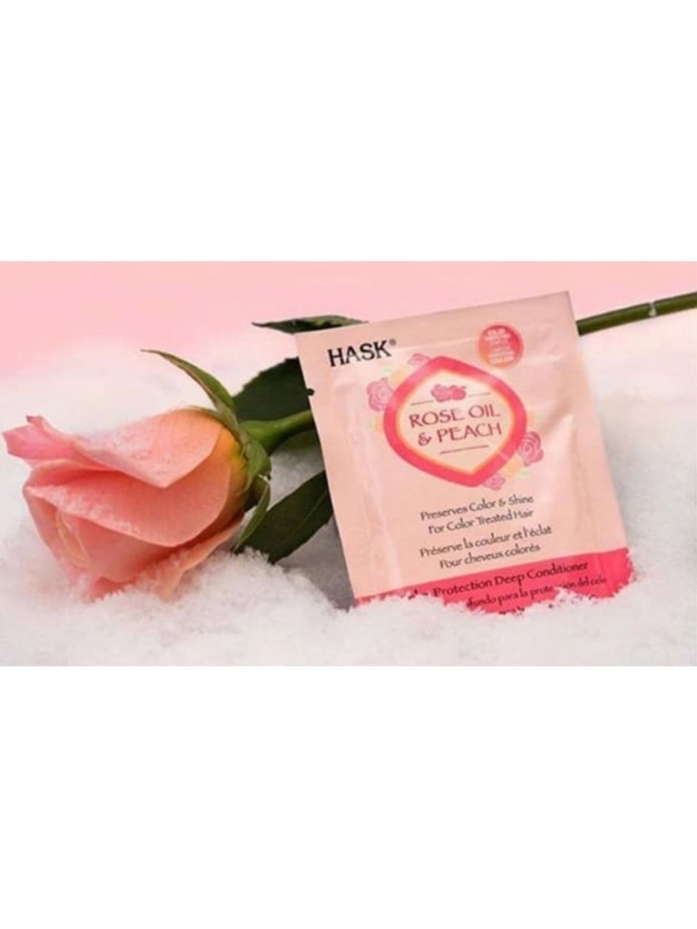 ROSE OIL PEACH COLOR PROTECTION DEEP CONDITIONER - Picture 2 of 2